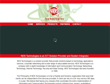 Tablet Screenshot of ndstechnologies.com